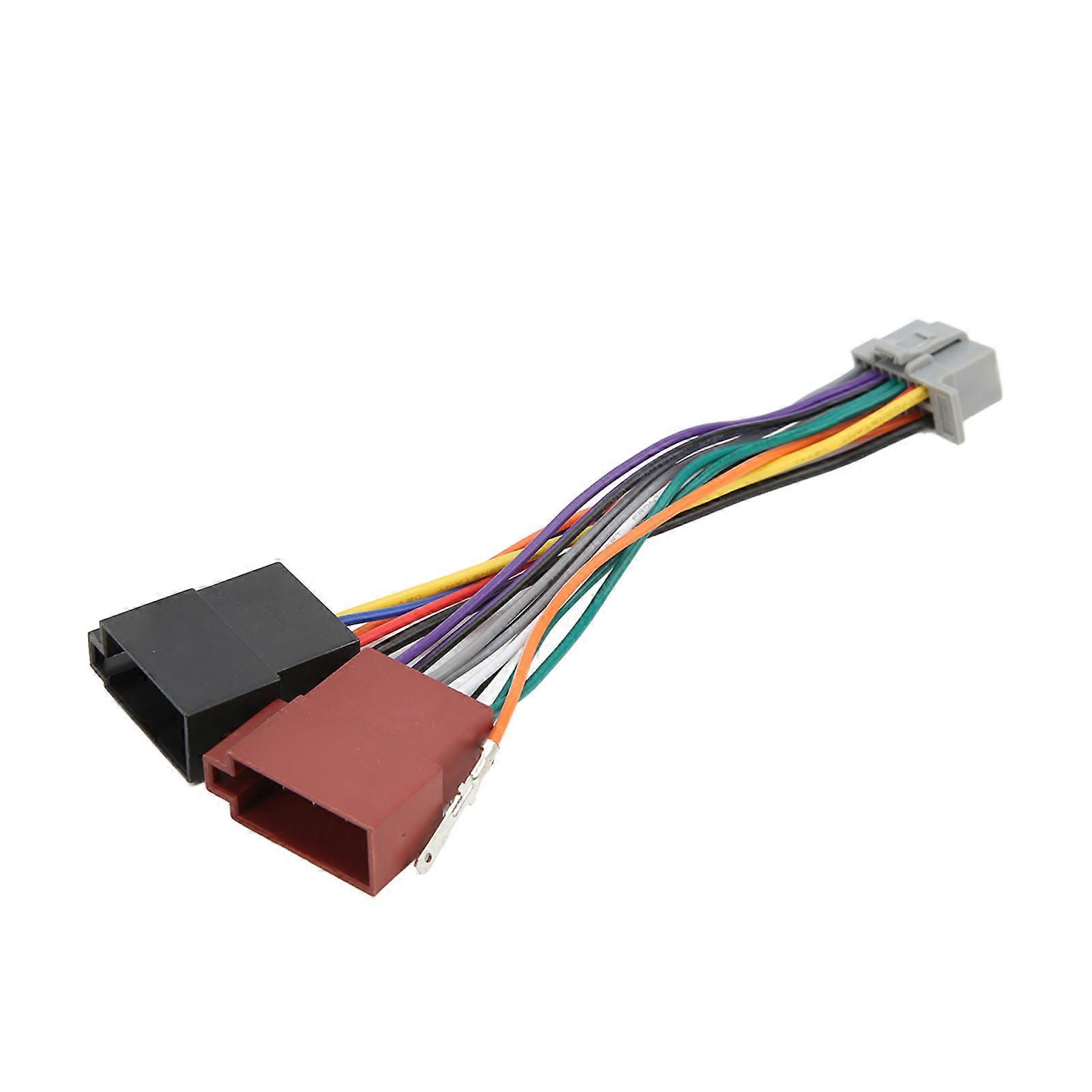 Car Stereo Radio Harness ISO Wiring Harness Connector Adapter for Alpine Radio Receiver Cable