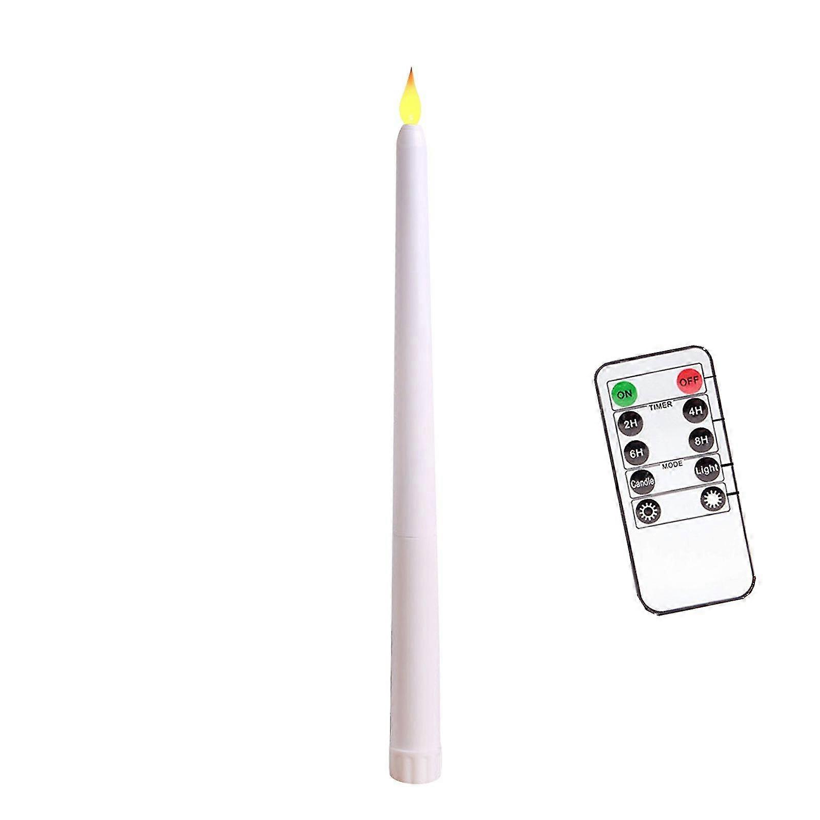 6pcs led candle with remote control wedding/valentine's day table decoration