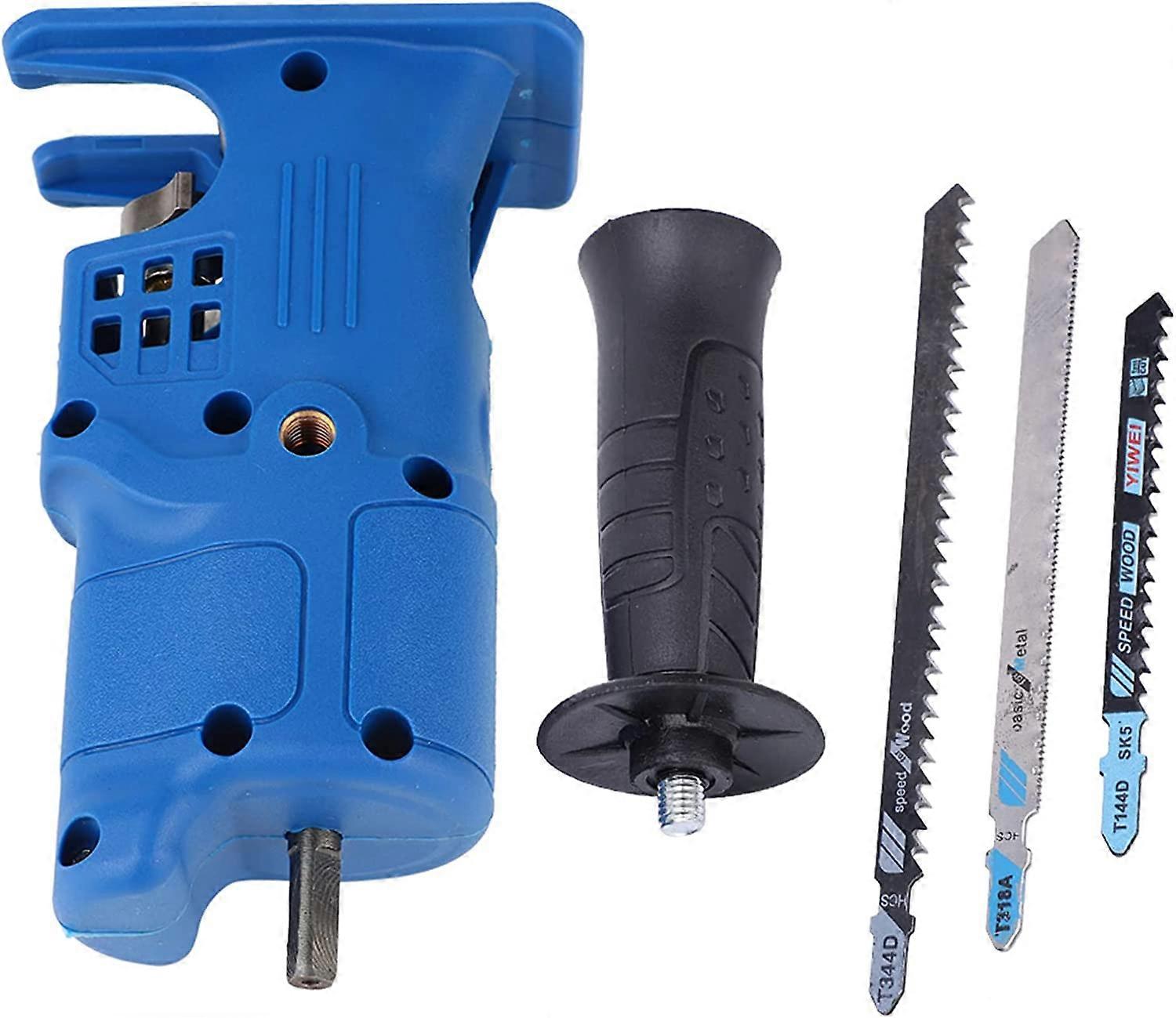 Electric Reciprocating Saw, Wireless Jigsaw, Electric Drill Tool Attachment