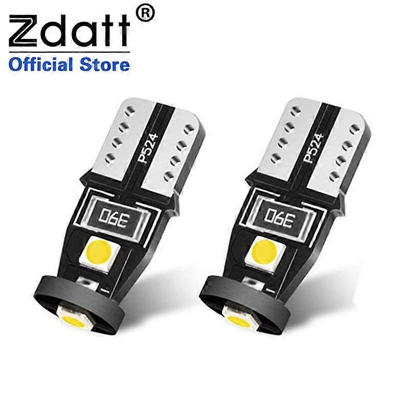 Zdatt 2PCS T10 W5W Led New Super Bright Canbus Car Parking Lights W5W 168 194 Auto Wedge Turn Side Bulbs Car Reading Lamp