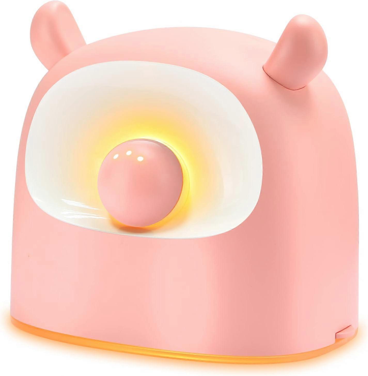 Umidificatore per camera da letto con luce notturna e diffusore di oli essenziali, mini umidificatore USB per piante domestiche p LZD