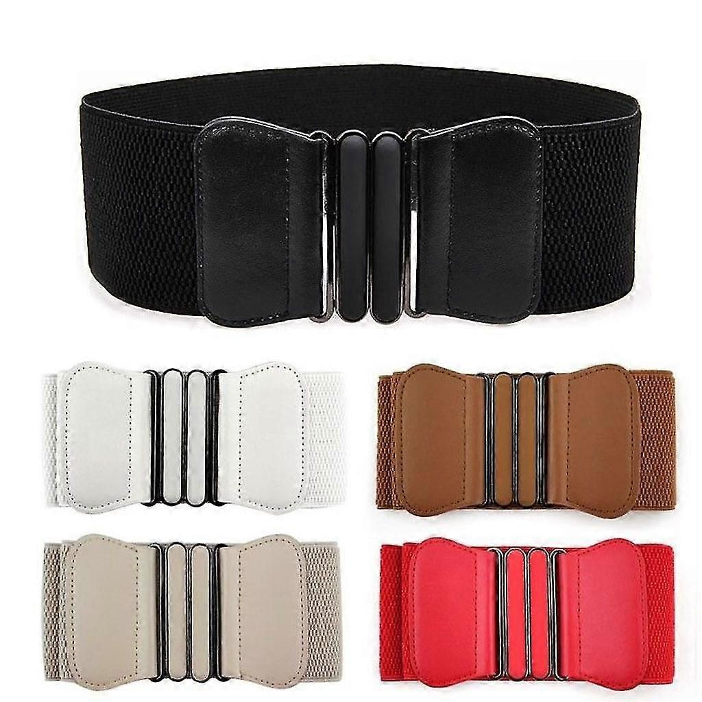 ladies belt elastic wide belt adjustable belt alloy buckle/7.5cm