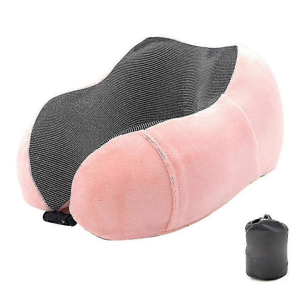 Travel Neck Pillow Memory Foam U-shaped Neck Support Headrest Travel Pillows