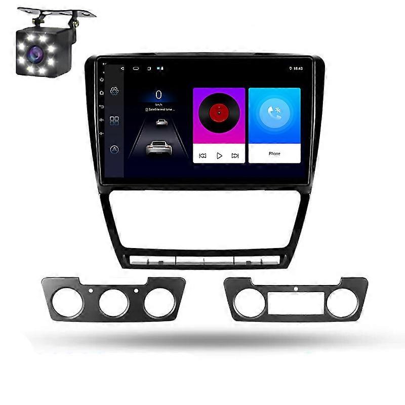 Android Auto For Skoda Octavia 2 A5 2008-2013 Multimedia Radio Wireless Carplay Navigation GPS