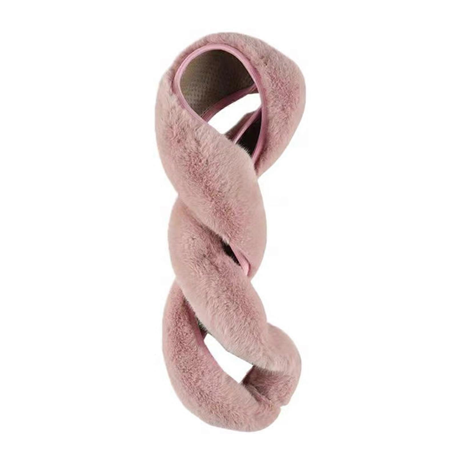 Plush Car Steering Wheel Cover Comdy Warming Car Handlebar Cover for Vehicle Car