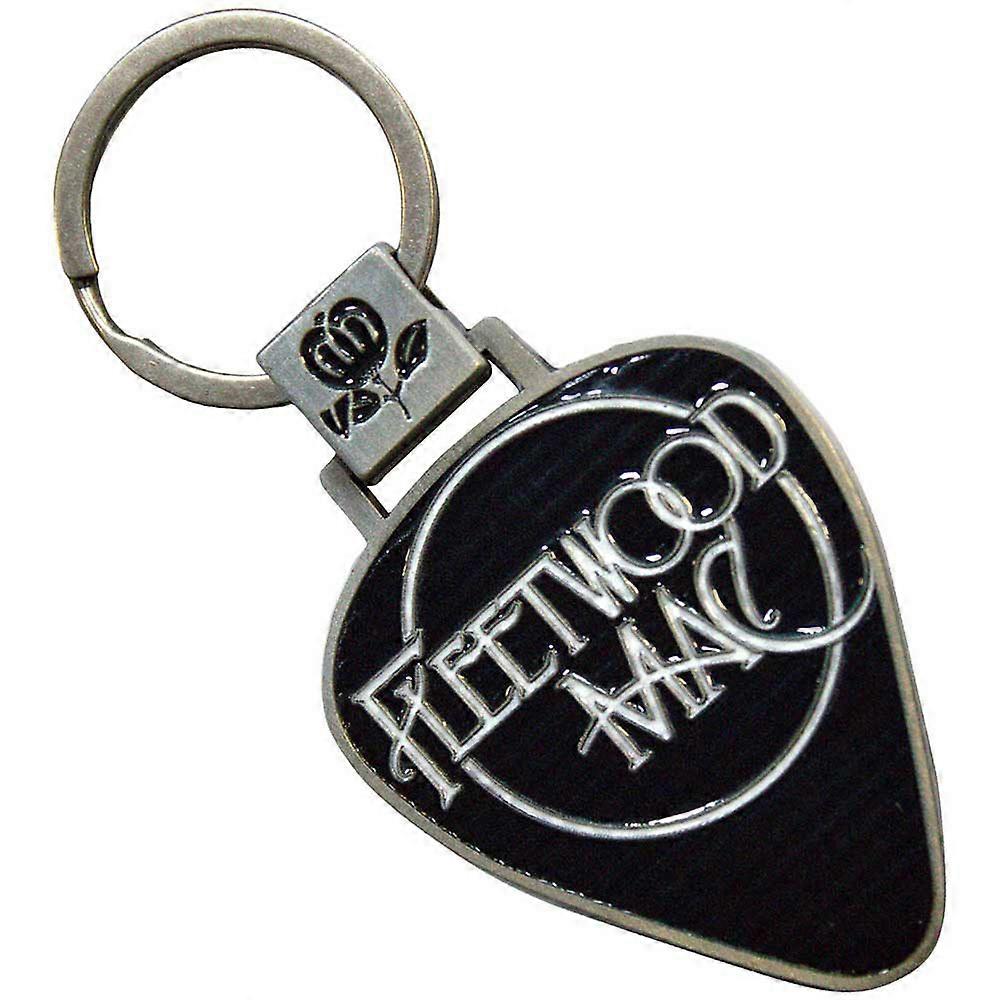 Fleetwood Mac Classic Logo Plectrum keyring Keychain