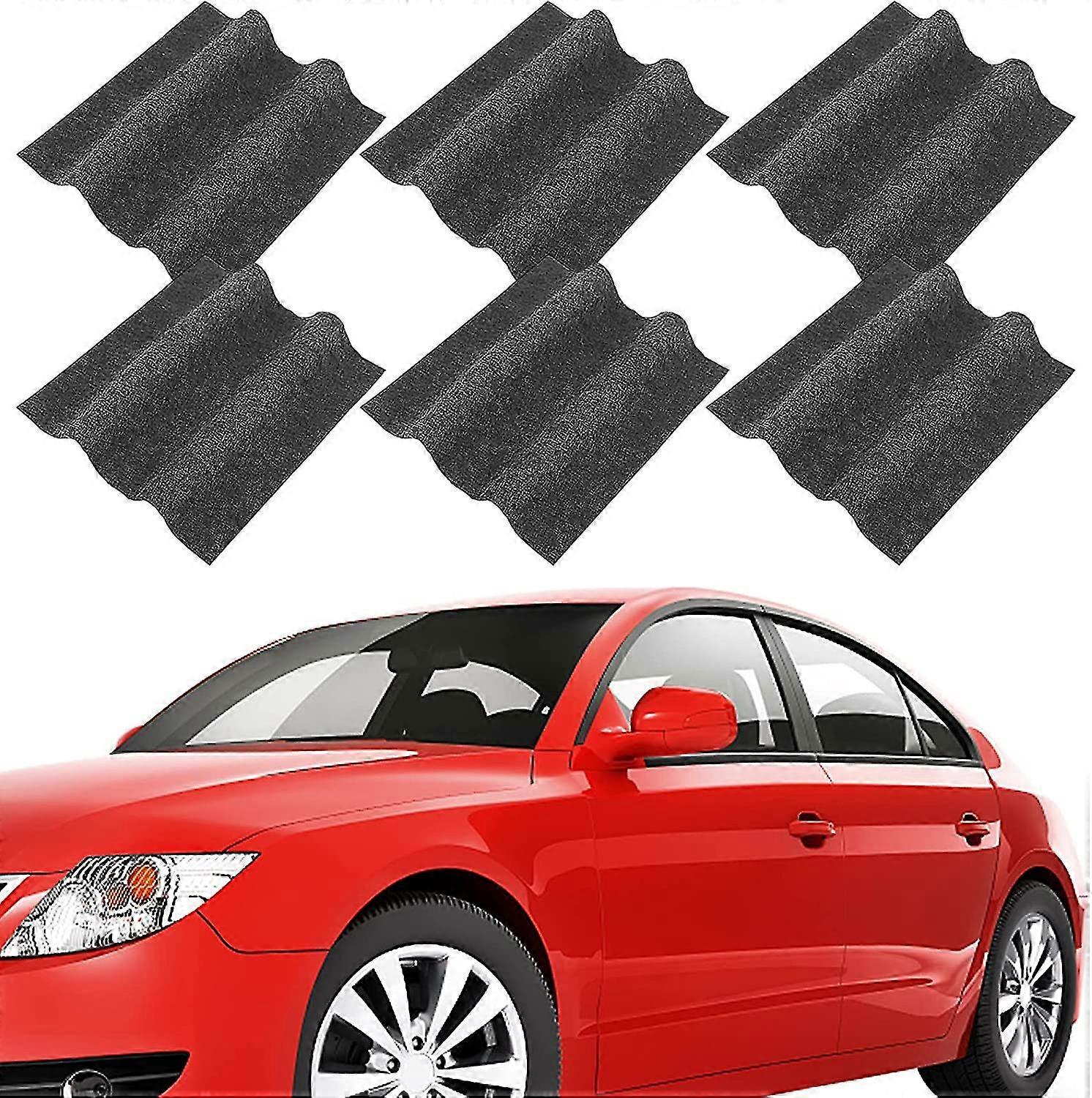 6 Pack Nano Sparkle Cloth For Car Scratches, Multi-function Nano Magic Cloth Scratch Remover, Nano Cleaning Cloths For Easily Repair Paint Scratches