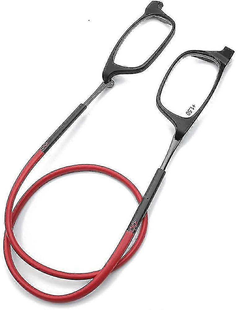 Lunettes de lecture Tr Absorption magnétique Col suspendu Lecteurs funky Lunettes