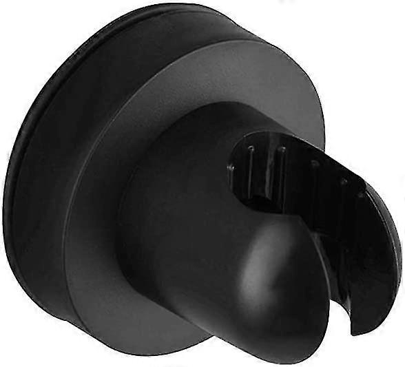 Wall-mounted Shower Head With Suction Cup Black