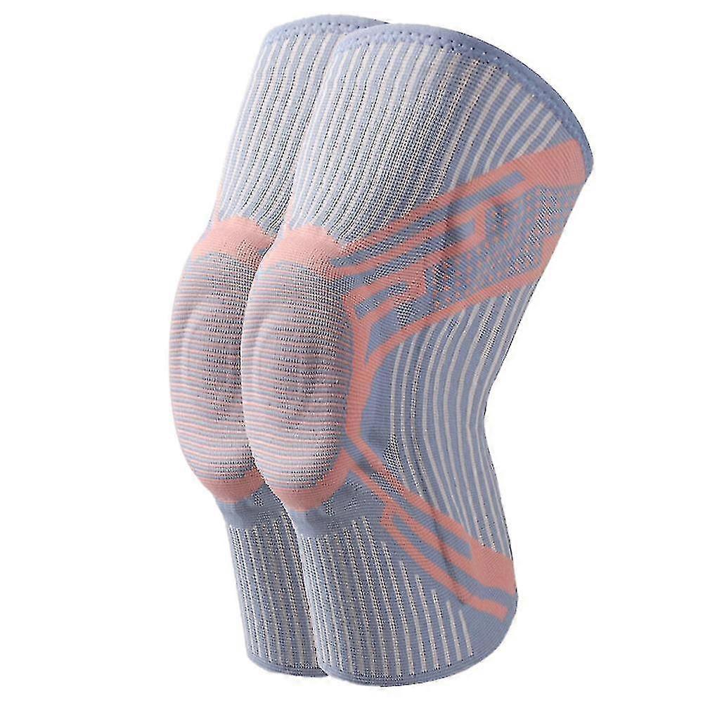 Spring Support Knee Guard Fitness Exercise Stabilization Patella Guard Knee Pressure Protection L