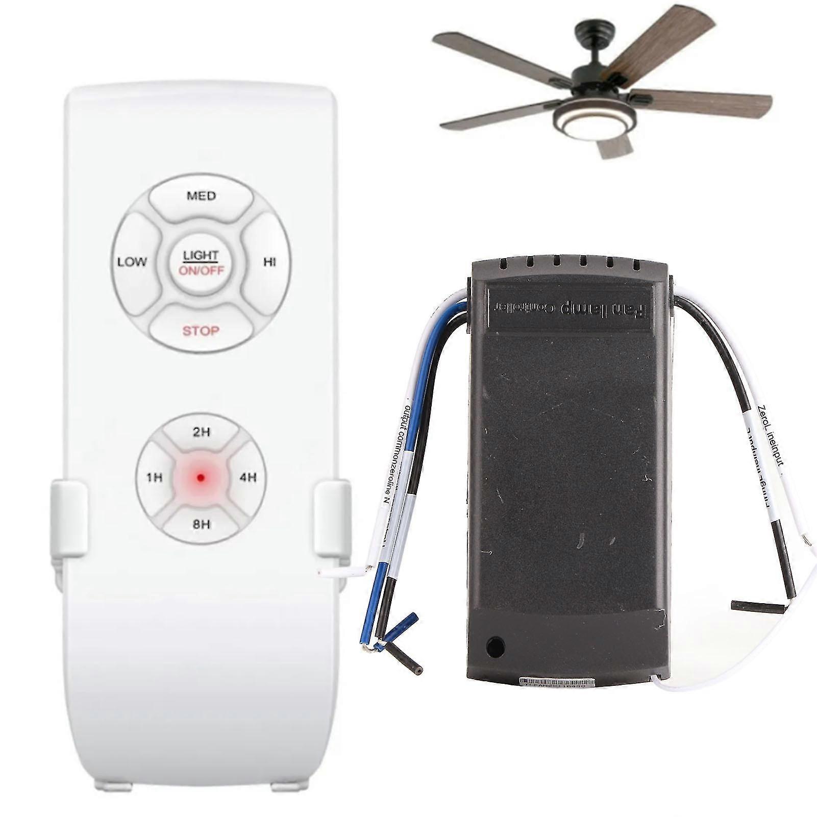 Smart Universal Ceiling Fan Remote Control Kit for Light and Fan