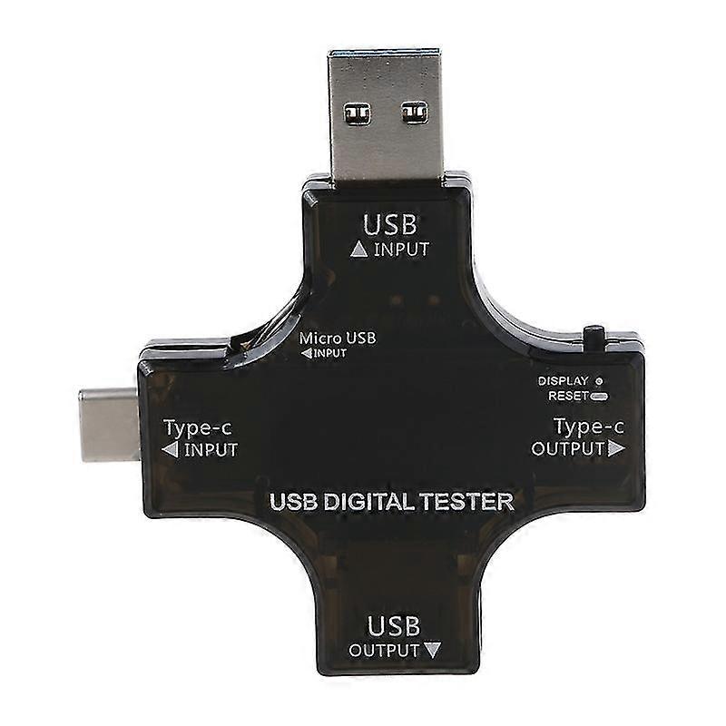 Usb 3.1 Type-c Tester 4 In 1 Digital Voltmeter Amperimetor Charger Indicator
