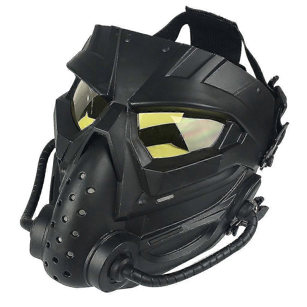 Outdoor Windproof Dustproof Goggle Skiing Cycling Sdjustable Safety Face Mask