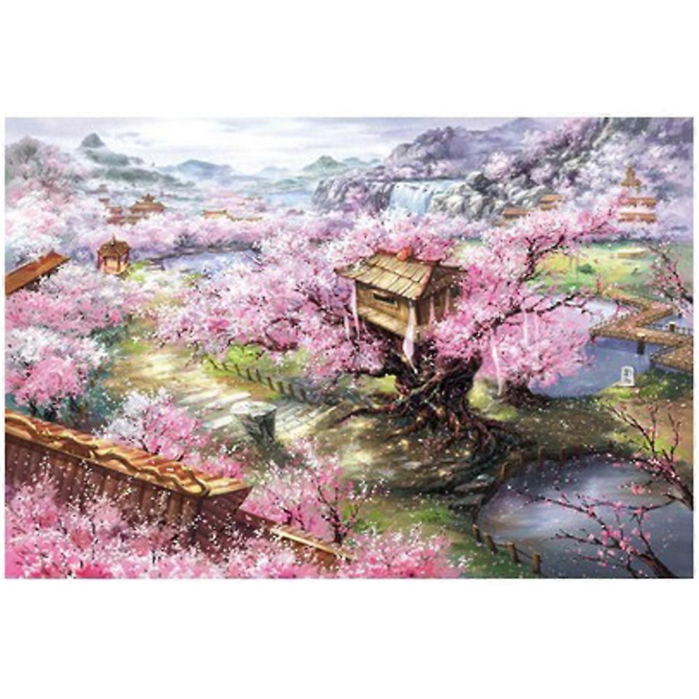 1000Pcs Jigsaw Puzzle Bright Colors Puzzle Decompress Toys Educational Jigsaw Puzzle
