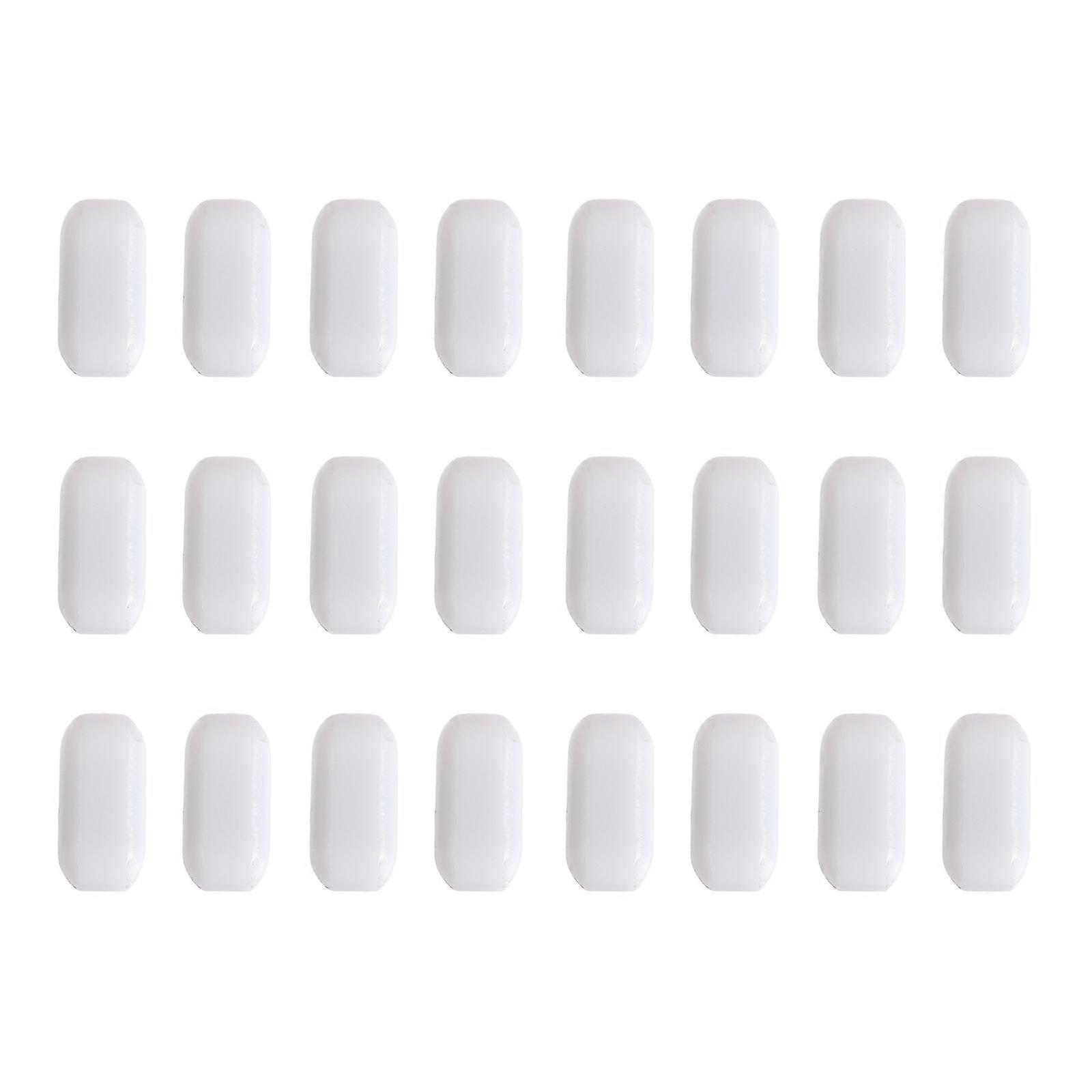 25pcs μαγνητικός αναδευτήρας αναδευτήρας Ανακατέψτε τους φραγμούς που ανακατεύουν τους λευκούς φραγμούς ράβδου ανακάτεμα