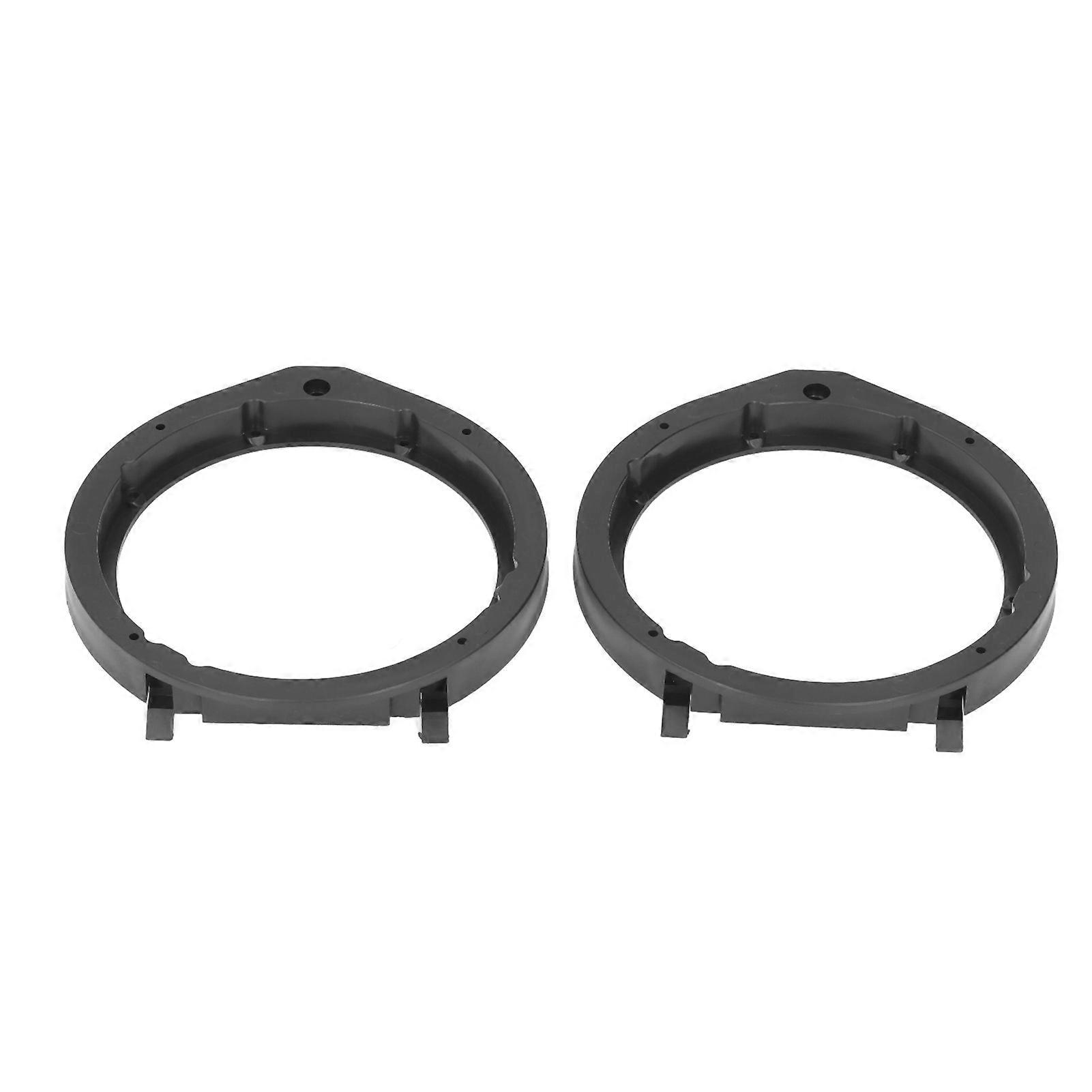 2PCS Car Audio Stereo Speaker Adapter Mounting Ring Pad Dustproof Replacement for FIT 2008?2014