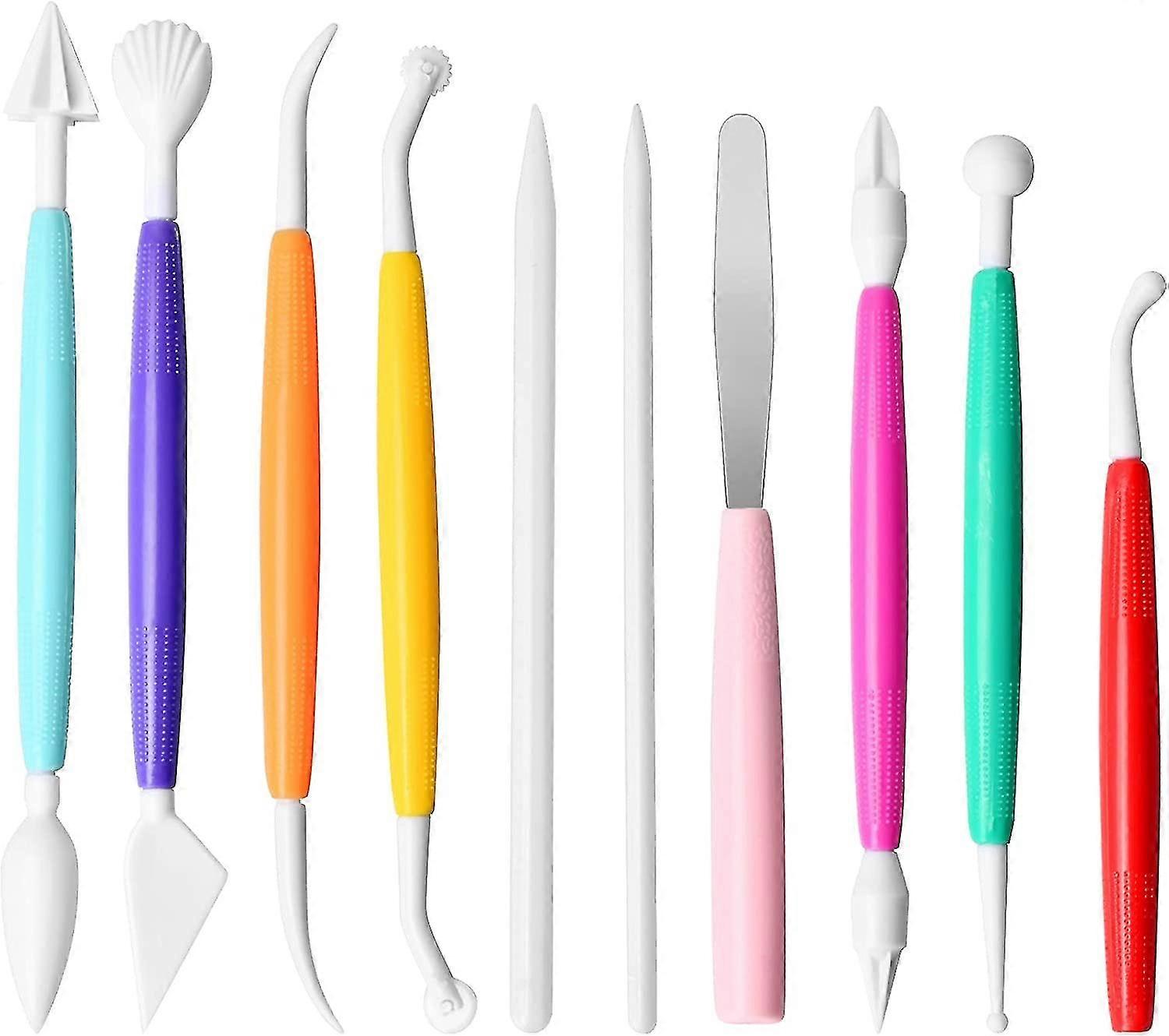 10pcs Fondant Modeling Tool, Multifunctional Fondant Accessory, Modeling Tool Gift
