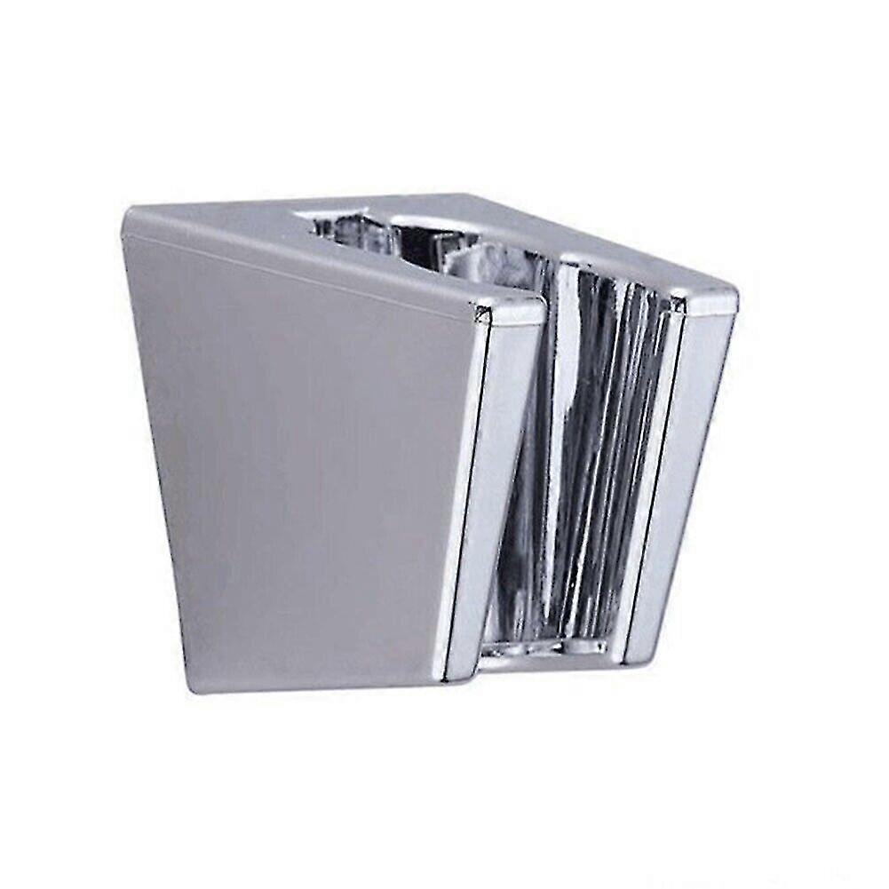 Bathroom Shower Handset Holder Head Chrome Wall Mount Bracket. (silver)(1pcs)