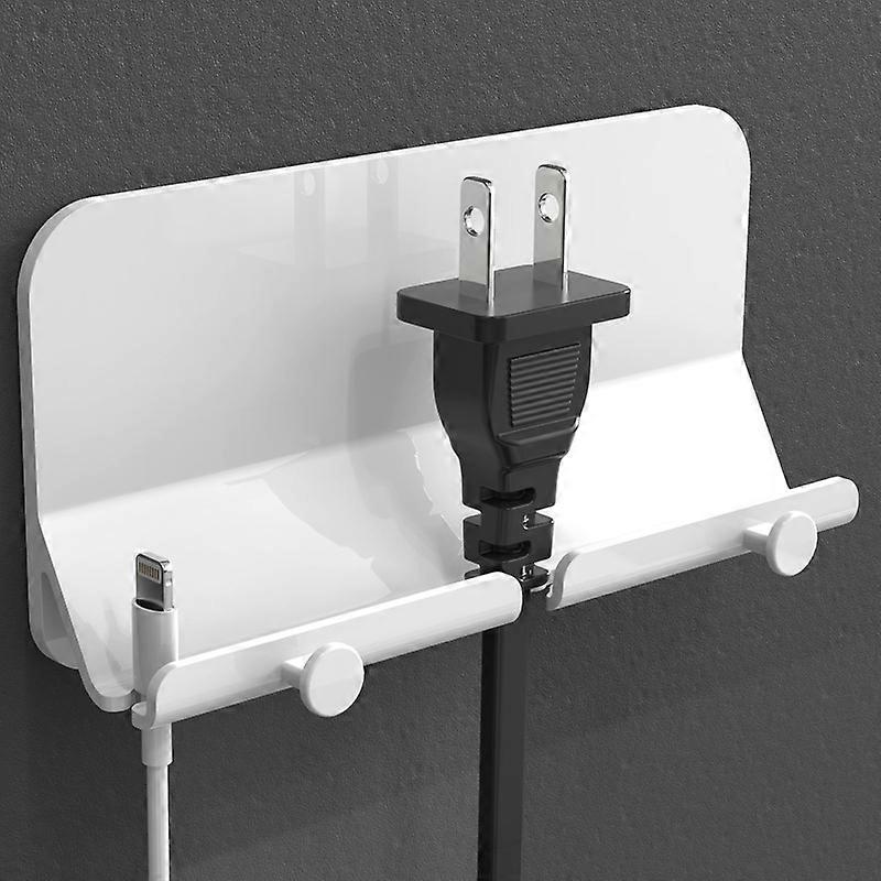 Wall Hooks Hangers Adhesive Hooks 2 Piece- White