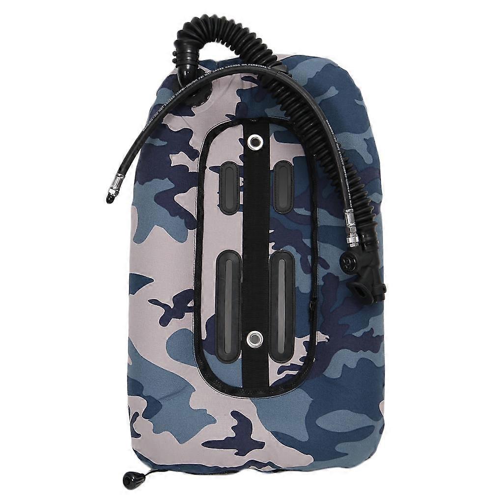 Scuba Diving BCD Tech Diving Donut Wing Single Tank 18lbs Ocean Camouflage