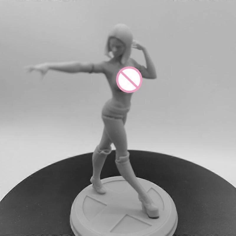 Scala 1/24 Resina Figura Sharp Eyes Assemblare Modello Kit Smontato Non Dipinto Statuette Giocattoli