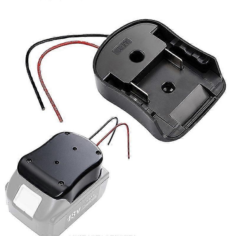 For Makita Adapters 18v Battery Power Connector Adapter Dock Holder With 14 Awg