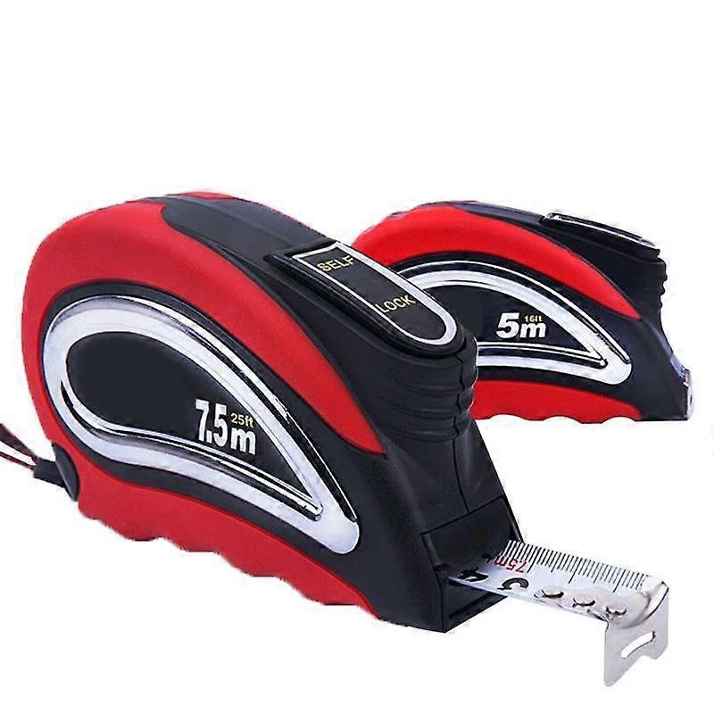 Tape Measure Self Lock Inch Metric Measuring Retractable for Construction Craft Woodworking