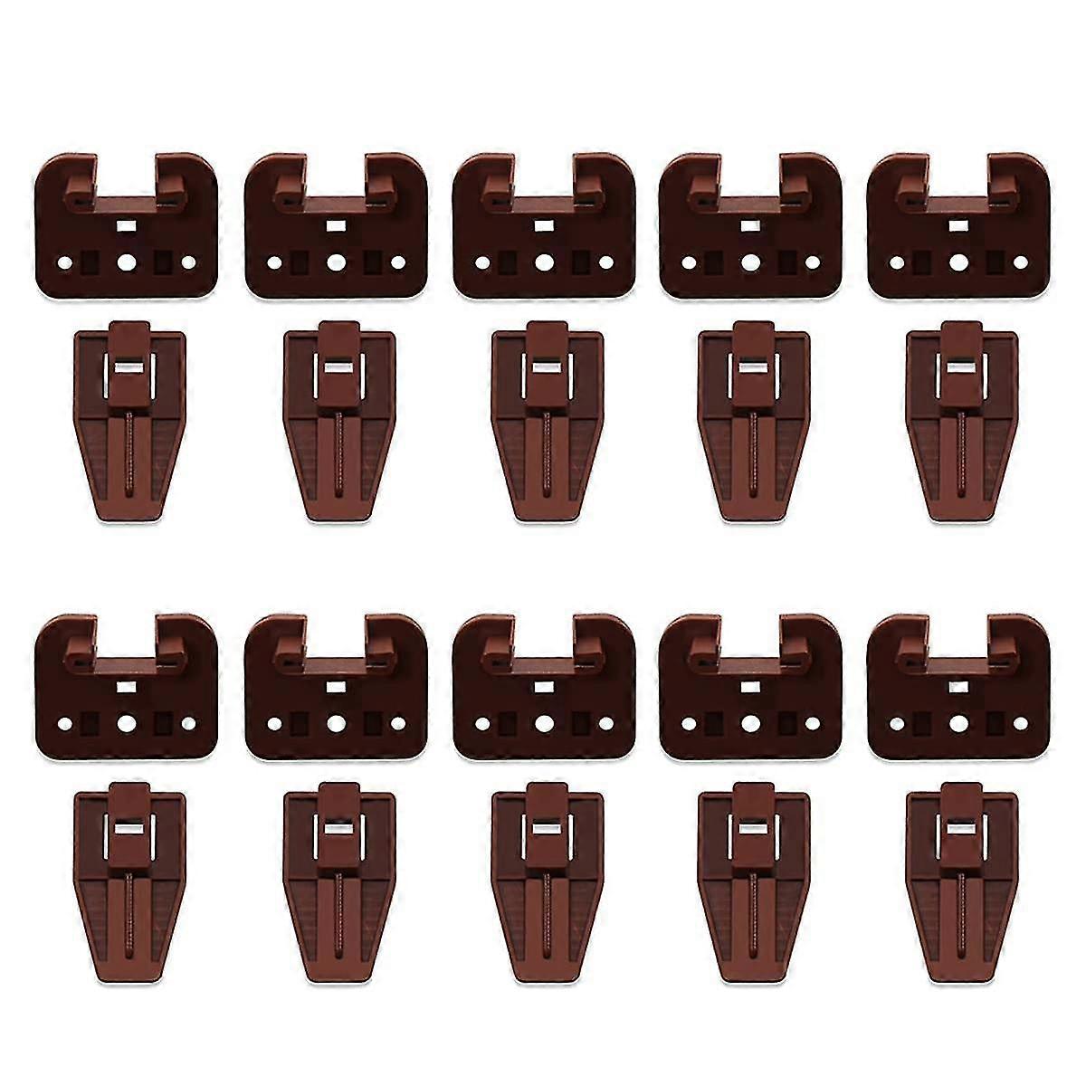 Guide e guide per cassetti in plastica Parte di ricambio per cassetti compatibile Montare guide per cassetti Cassetto in plastica Gui+(otyu
