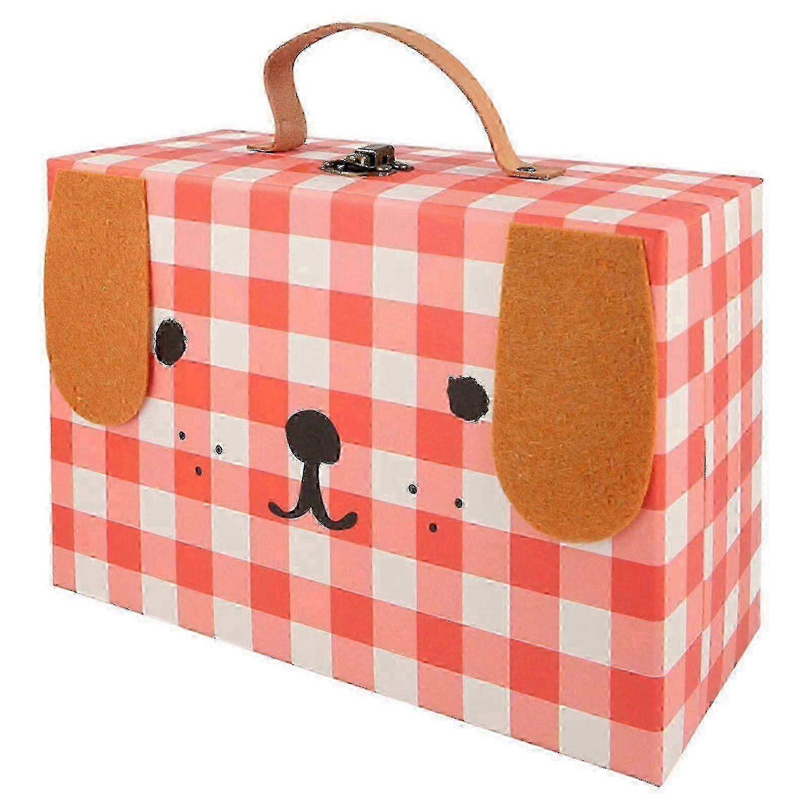 24 Pieces Cat/dog Advent Calendar Suitcase 2024 For Kids Wooden Advent Calendar Nativity Suitcase-Yvan