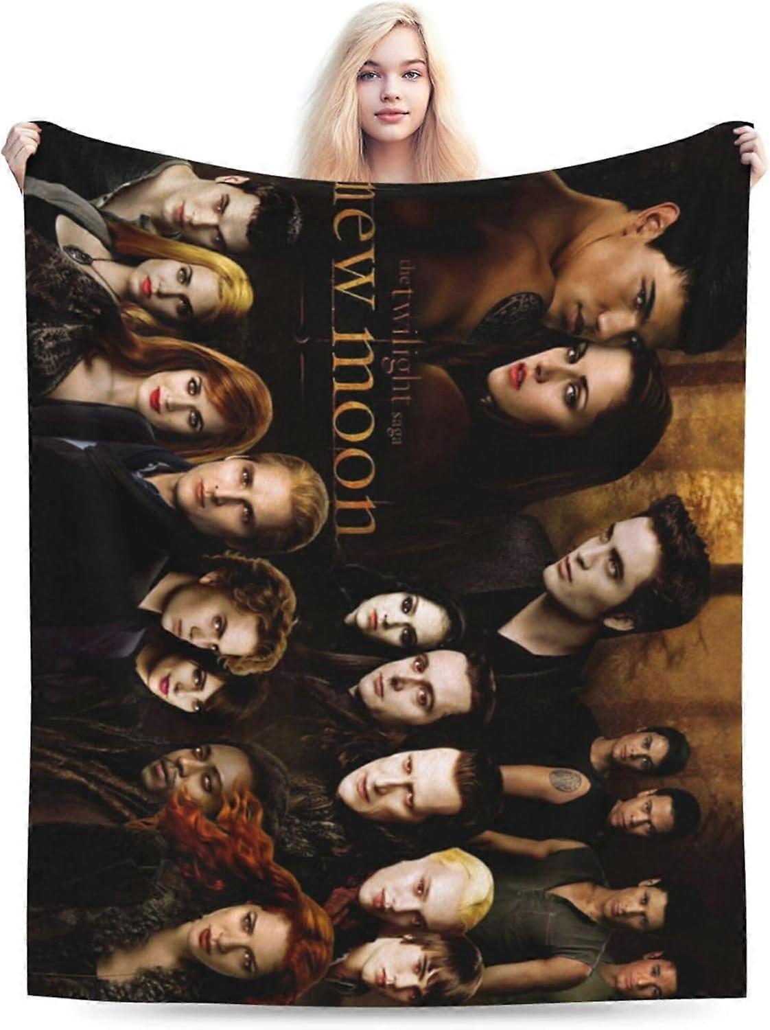 As Sagas do Filme Crepúsculo Cobertor Leve Cobertores de Flanela Cobertores de Lã Pelúcia Cobertores Toalha Cobertor Quente para Sofá Sofá Cama Quarto Ho