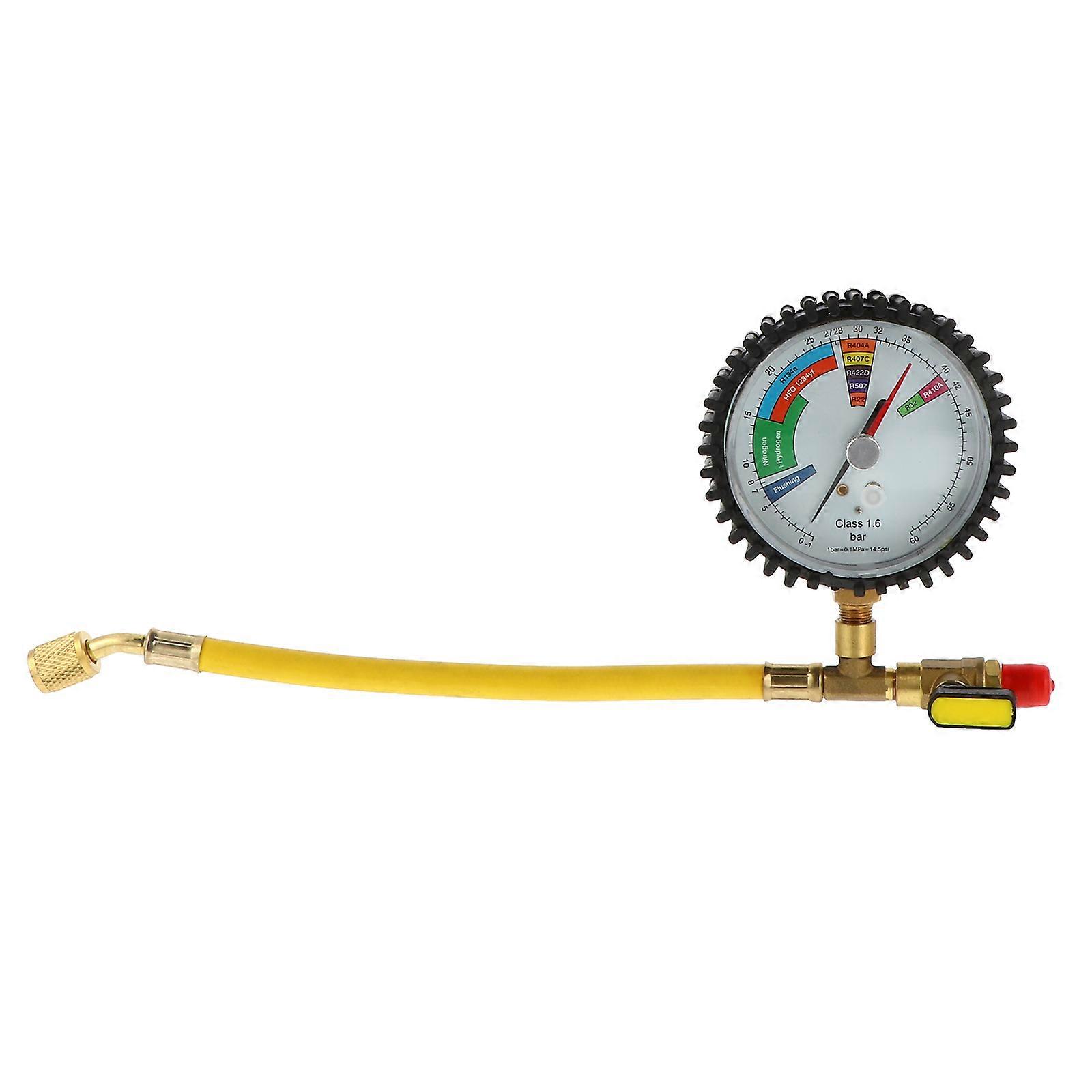 Stickstoff-Prüfmanometer für die Klimakältekälte Prüftabelle