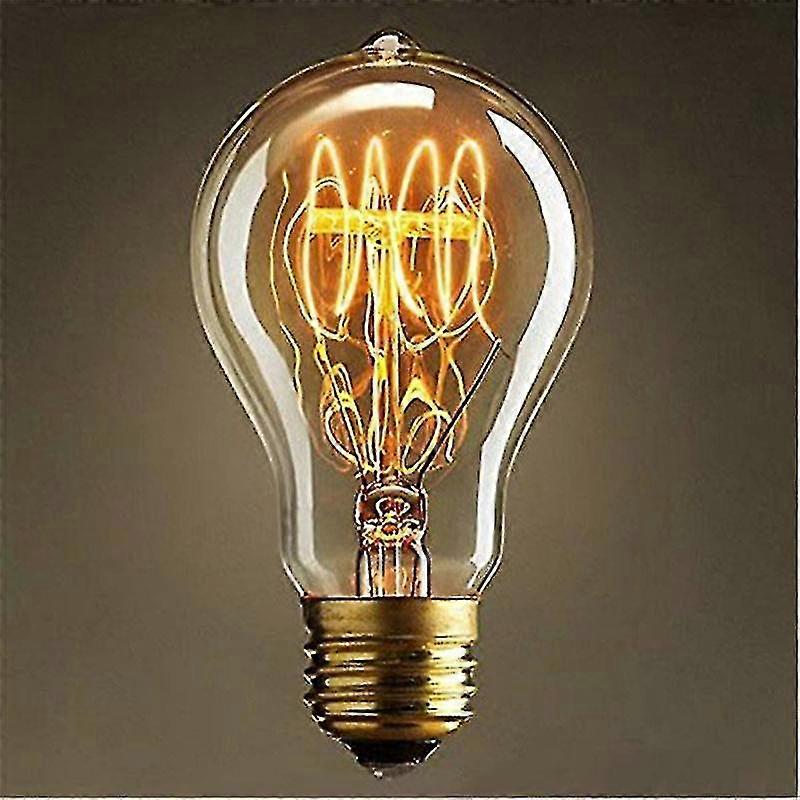 A19 Glødelamper Vintage Edison Lyspærer E27 Antikk