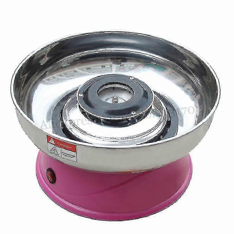 Pink Color Cotton Candy Maker Candy Floss Machine Spun Sugar Processor