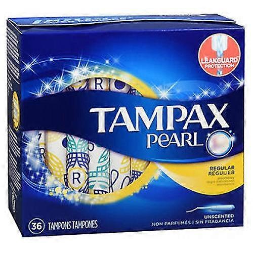 Pantene Tampax Pearl Tampons Regular Absorbency Unscented ,36 Each