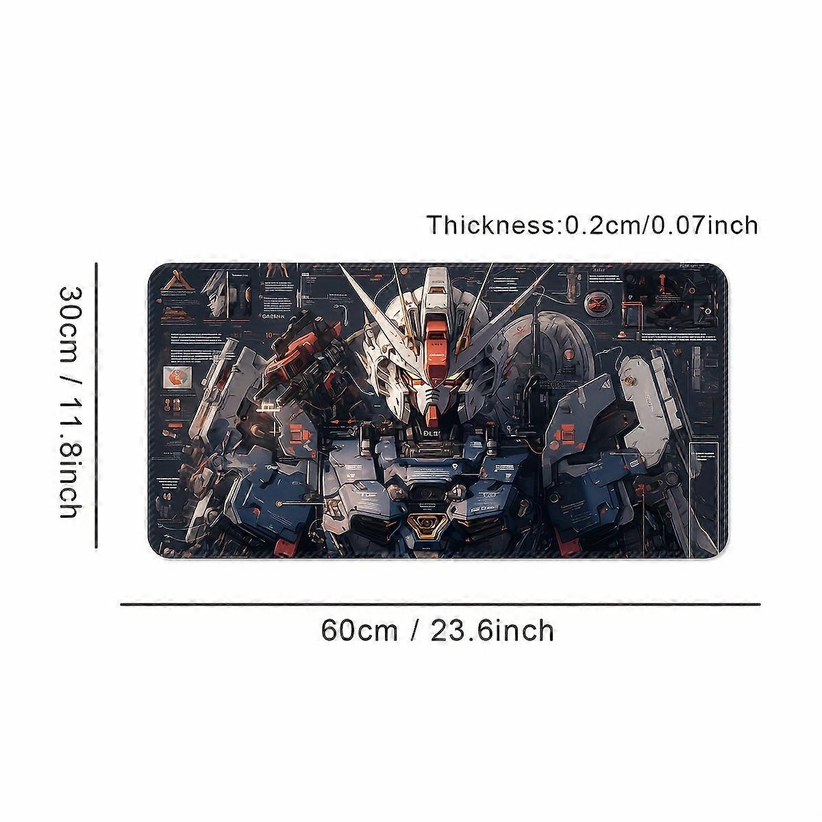 Super Cool Large Computer Oversized Extended Thickened Mouse Pad Desktop Mat Desk Pad Non-slip Mouse Pad Washable Rubber Material Mouse Pad With Preci