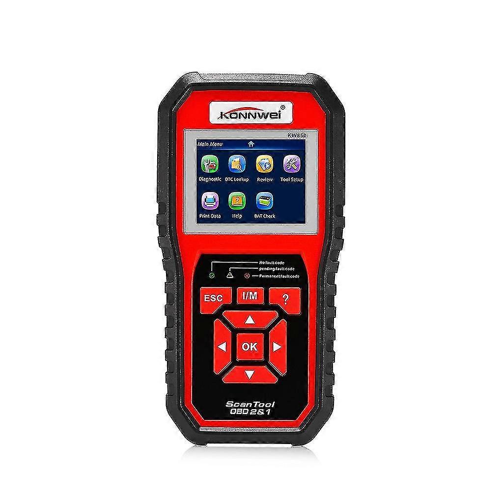 Konnwei Kw850 Full Obd2 Car Scanner Auto Car Diagnostic Tool Obdii Code Reader