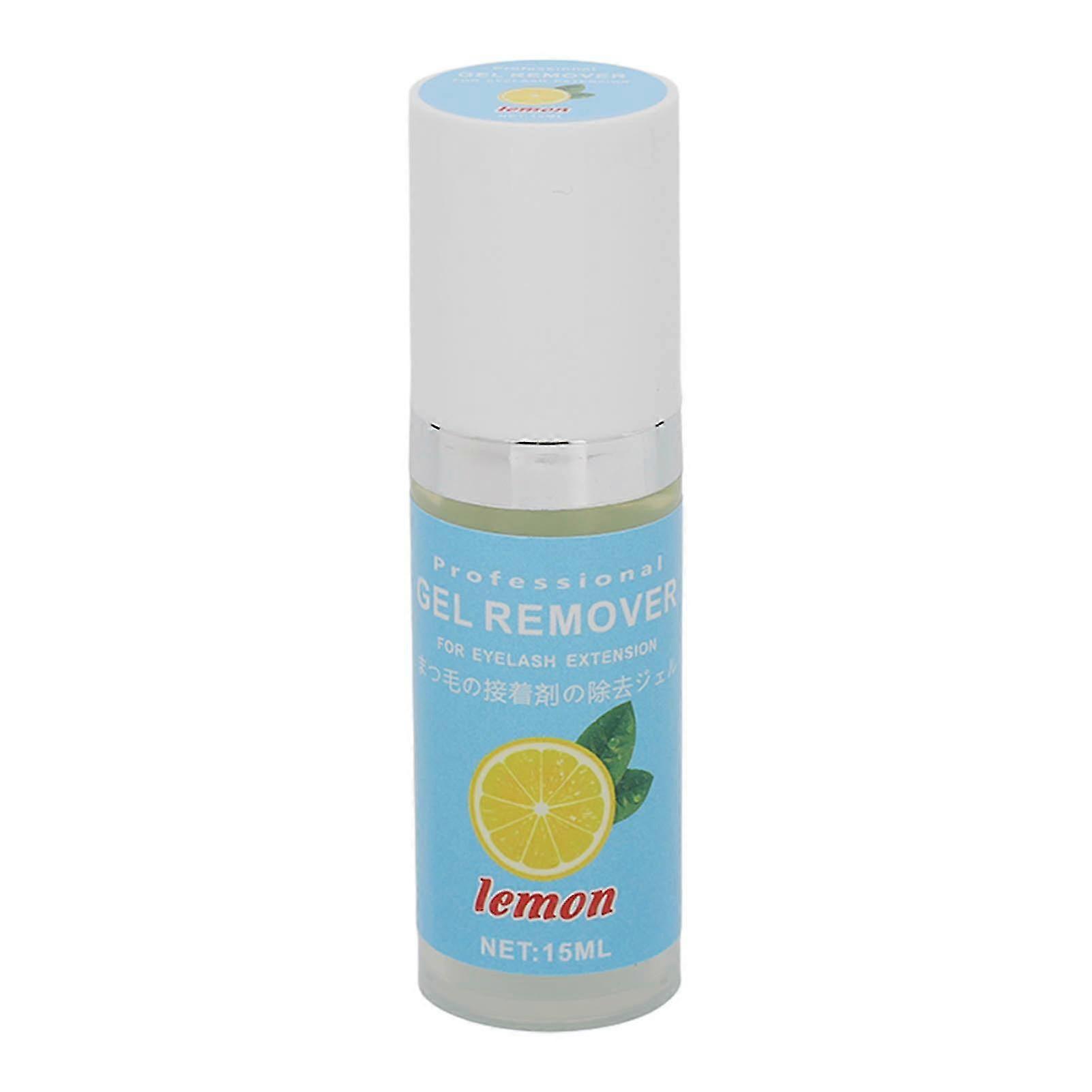 Eyelash Extension Remover Gel Lemon Fast Dissolving Adhesive 15ml Easy Gentle Destructor