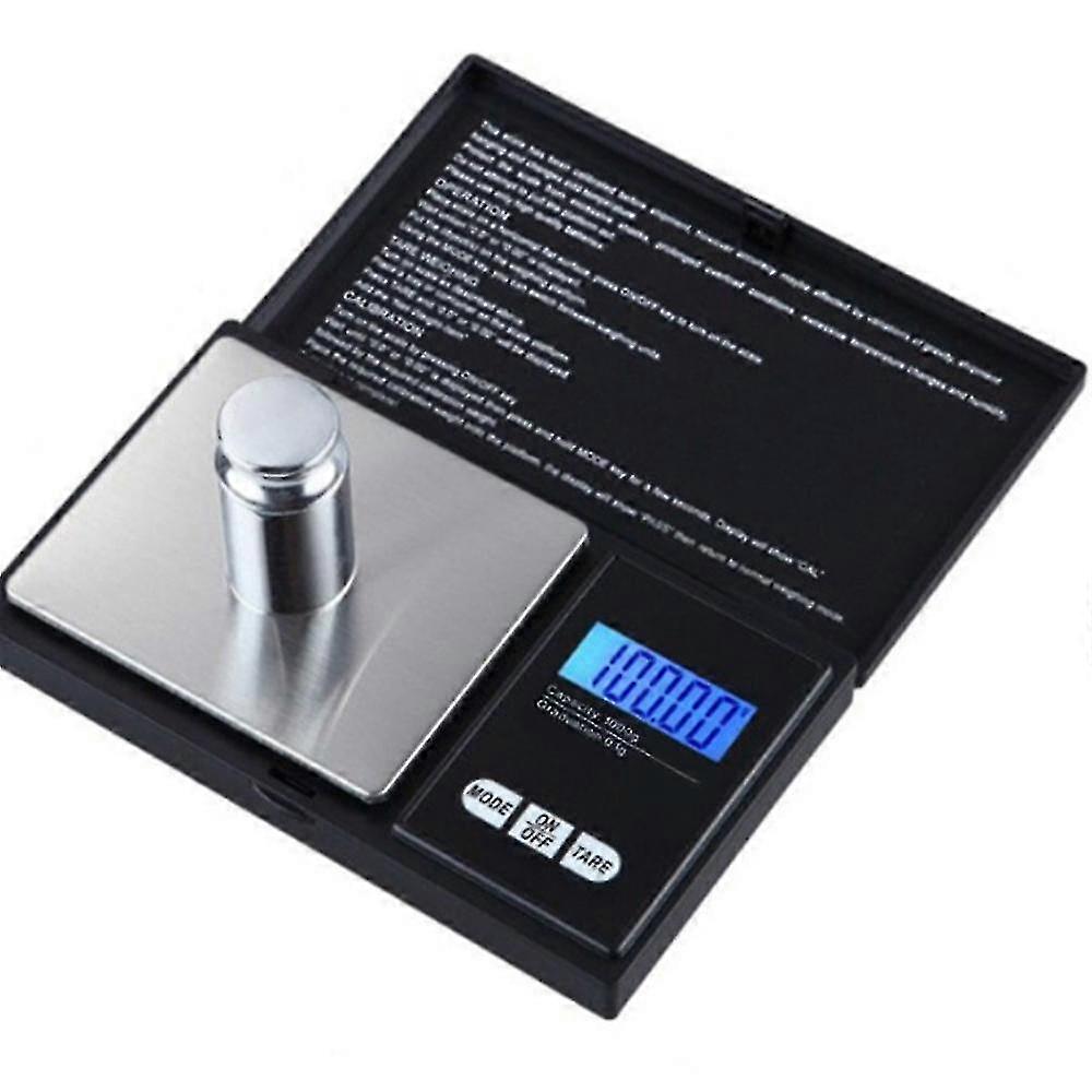 Portable Digital Pocket Scale With Back-Lit Lcd Display 1000x0.01gram