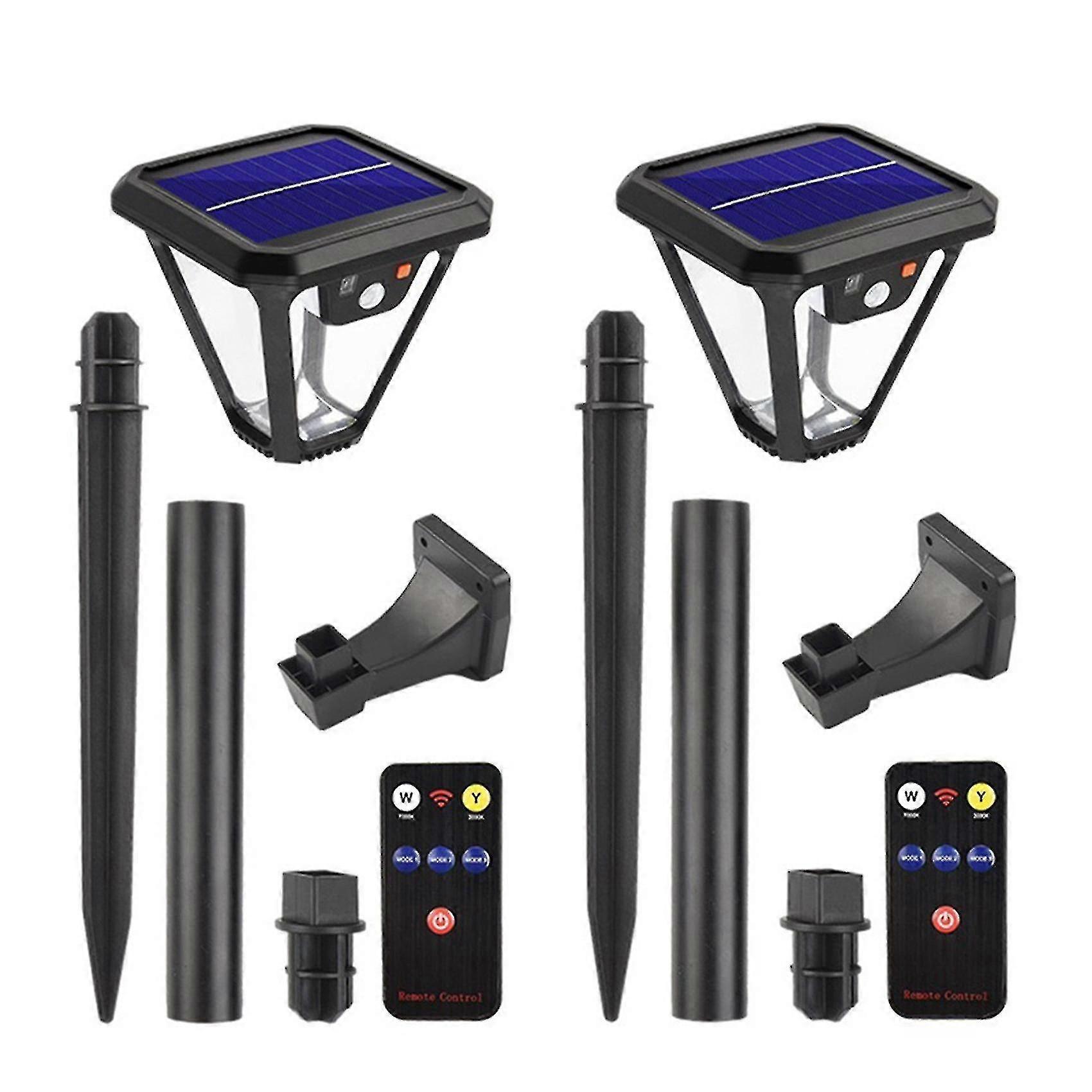 2 In 1 Solar Light 100 Leds Solar Motion Sensor Light