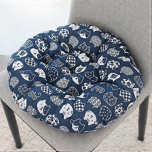 Round Shape 2 Size Seat Cushion Silk Cotton Core Cotton Polyester Tatami Cushion Pillow Home Decoration Car Soft Sofa Cushion