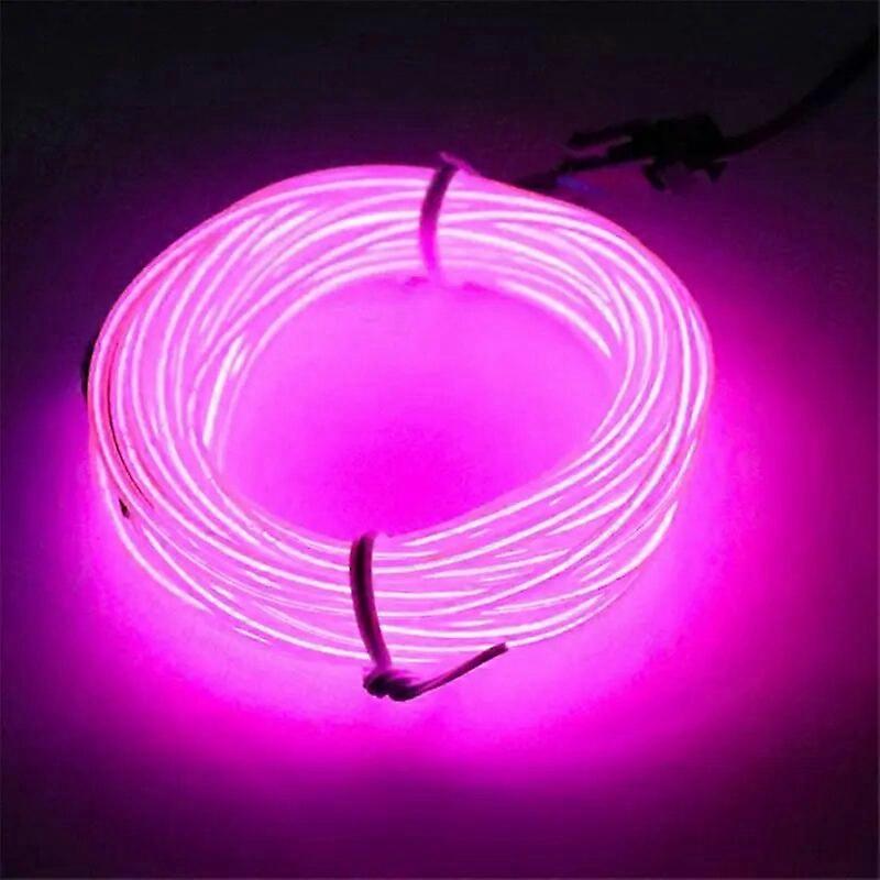 Luminous Line Highlight 1m EL Cold Light Line Decorative Fluorescent Dance Dress Car EL Luminous Line Decorative Lamps & StripsMotor Vehicle Lighting