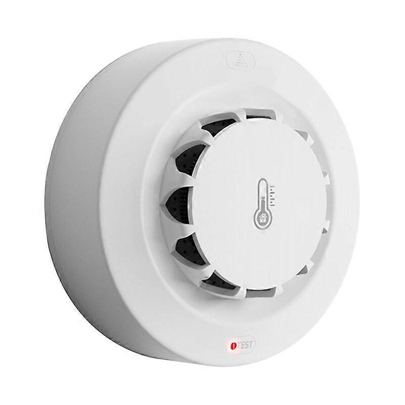 3 in 1 Version WiFi Function Tuya Smart Life Smoke Detector Sensor Temperature Humidity Sensor Detection Smoke Fire Sound Alarm