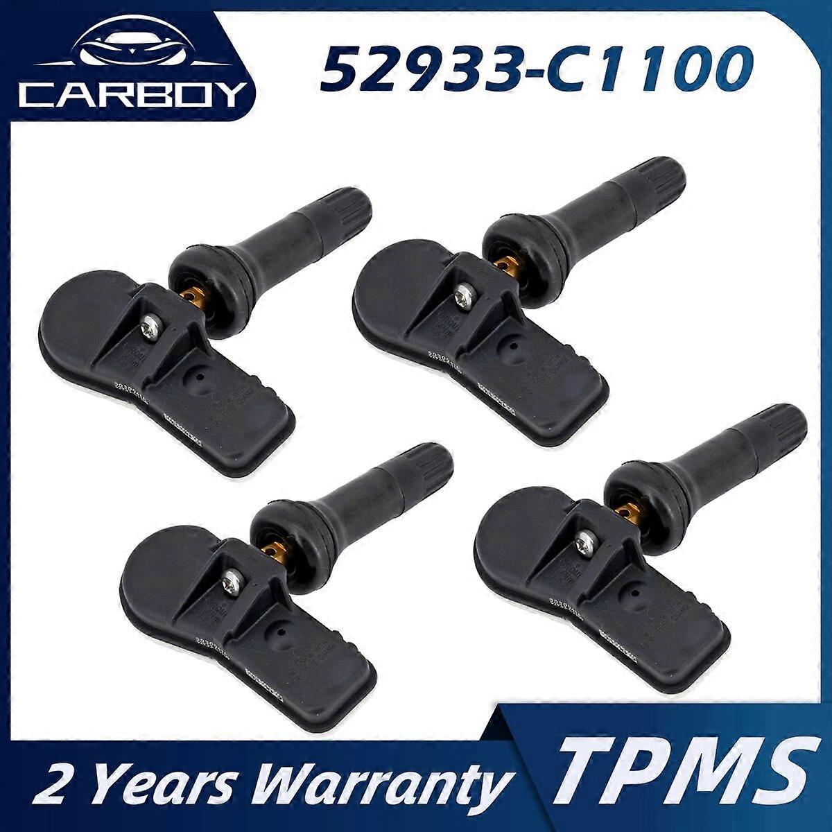 Motor Vehicle Sensors 52933-C1100 TPMS Car Tire Pressure Monitor Sensor For Hyundai i20 Nexo Tucson ix35 Palisade Santa Fe Sonata Hybird Kia Telluride