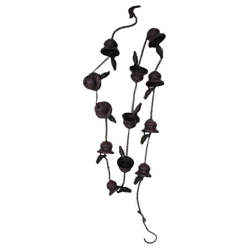 2.4 Meter Mobile Birds Rain Chain for Gutters with Hanger Downspout Decoration