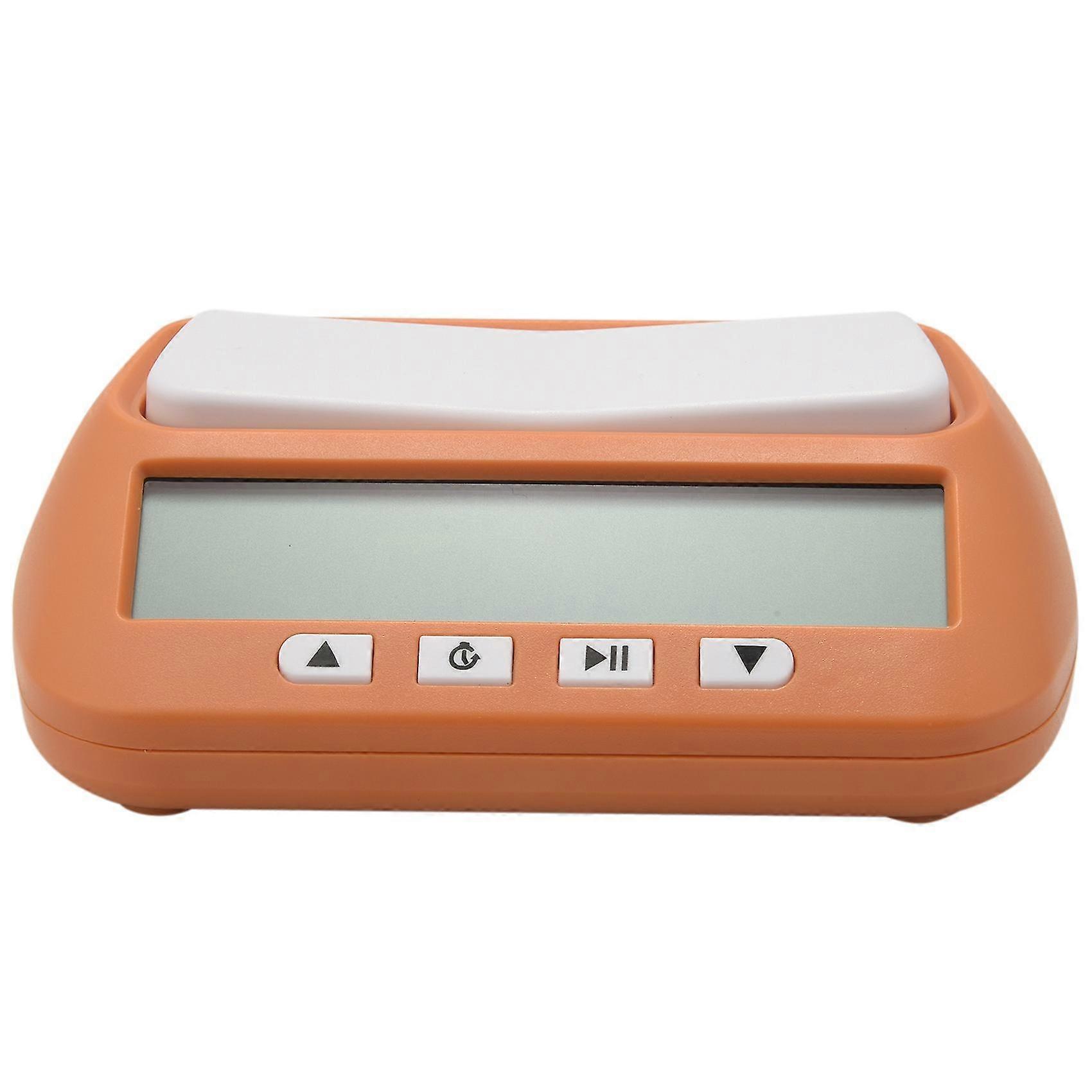Chess Clock, Digital Chess Timer & Game Timer, 3-in-1 Multipurpose Portable Professional Clock Yellow
