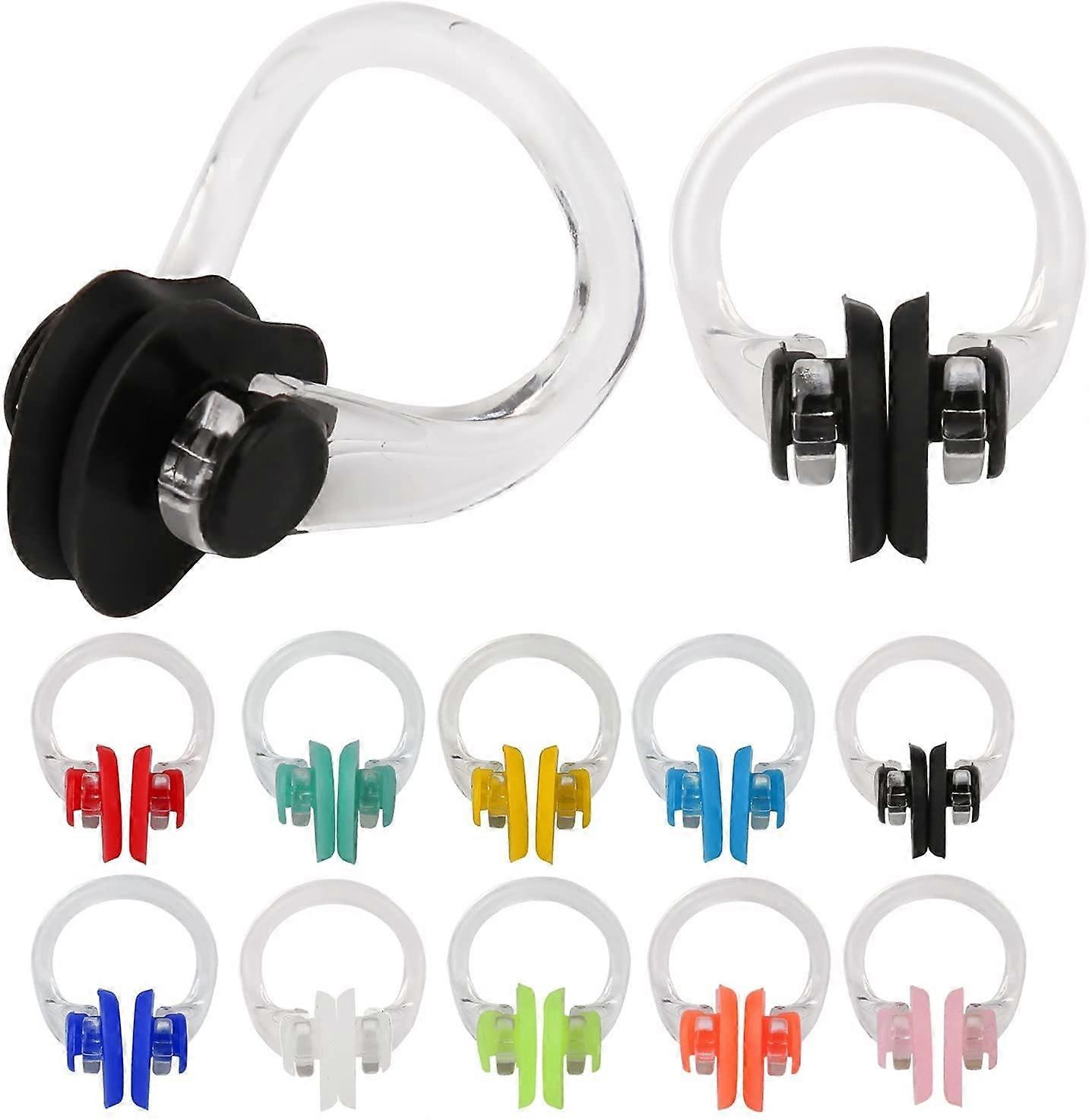 Swimming Ear Plug and Nose Clip Set Reusable Waterproof Ear Nose Protector
