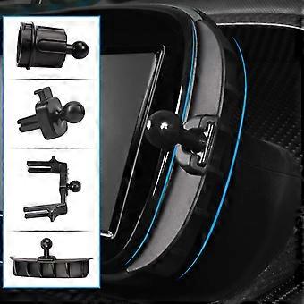 WSDUILA Porta Cellulare Auto per Smart 451 453 Fortwo Forfour, Presa Aria Supporto Telefono Auto, 360° Regolabile,A 453 Navigation-1