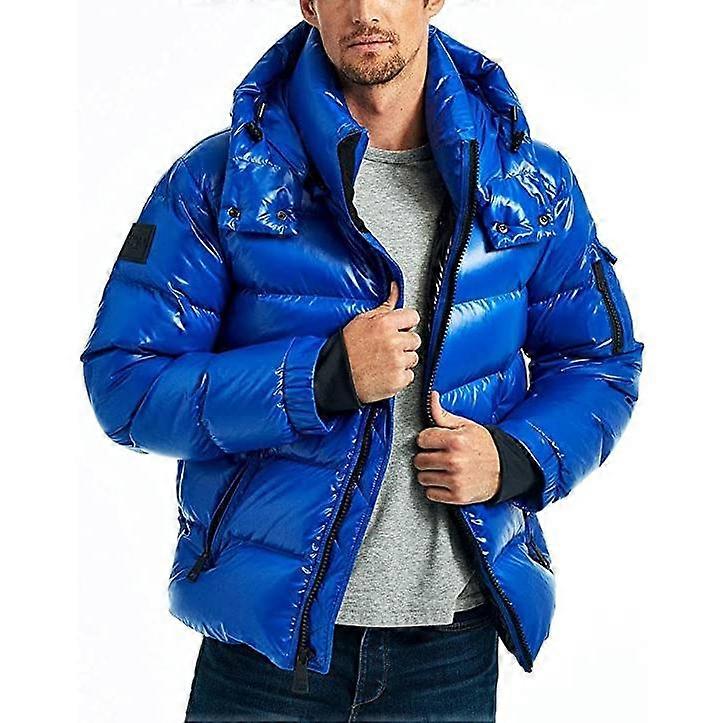 Men's Winter Puffer Jacket with Hooded