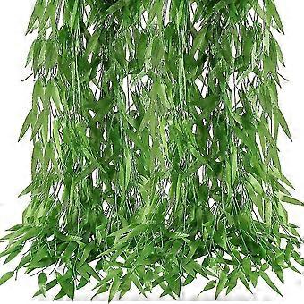 100 Stck 1.8m Knstliche Weide Efeu Knstliche Pflanze Weinreben Weinrebe  Girlande Bltter Geflschte Weidenpflanzen Hngende Dekoration Fr Hochzeit  Balkone Garten Outdo | Fruugo DE