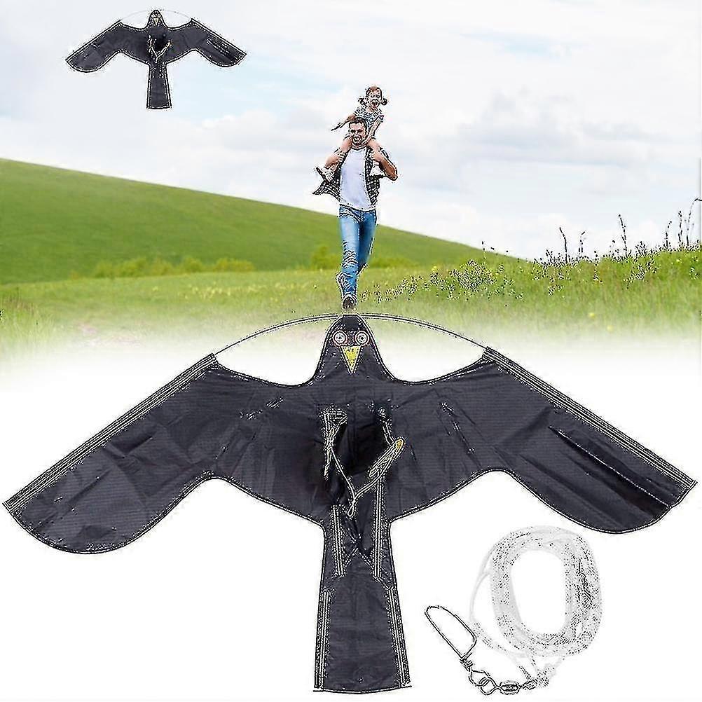 Vogels Scarer Repeller Bird Repelling Eagle Kite For Gardens Orchards Fish Ponds Simulatie Flying Hawk Kite